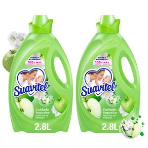 Suavizante Suavitel Frescura de Manzana 2x2.8L