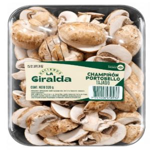 Champiñón La Giralda Portobello Tajado 320 G