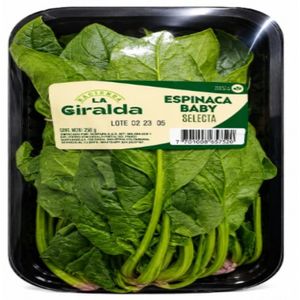 Espinaca La Giralda Baby 250 G