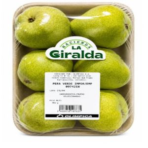 Pera Verde Importada Empacada X Kg