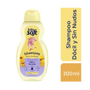Shamp Baby Soft S/Nudo Miel Naranj 200 ml