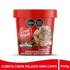 Inactivo Helado Crem Helado Minichips 300g