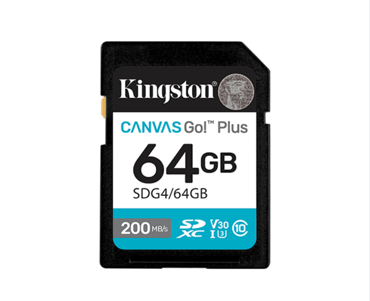 Memoria Microsd Kingston Go Plus 64GB 200 MBs