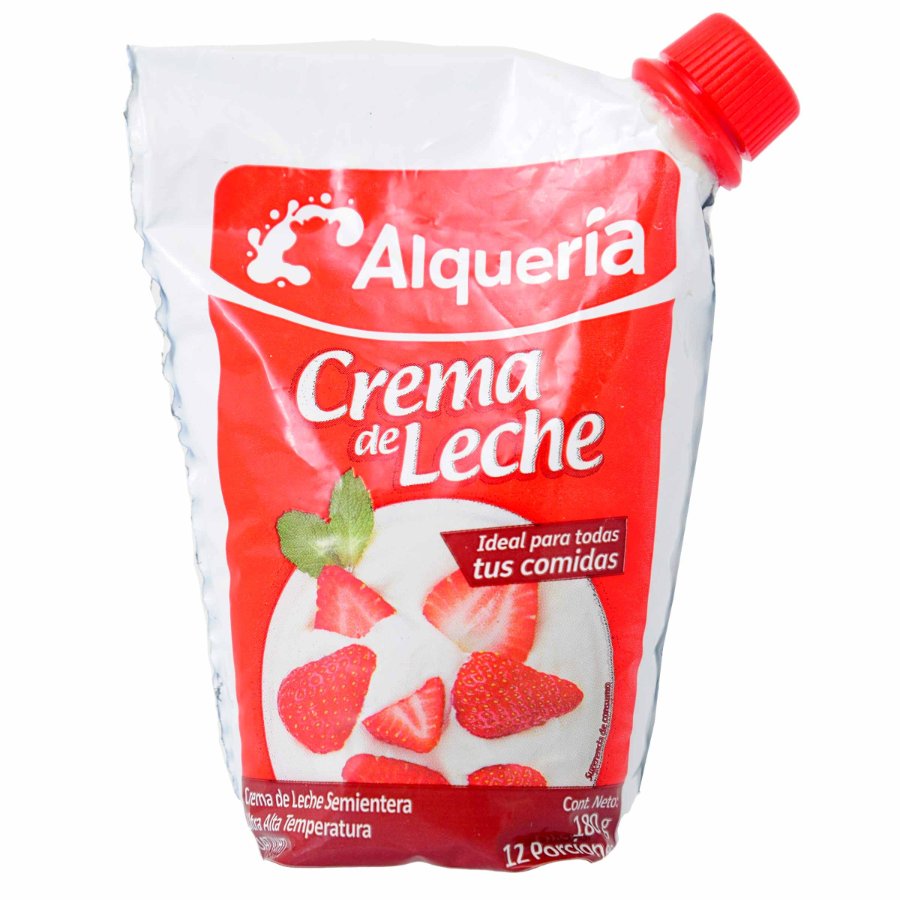 CREM LECHE ALQUERIA SEMI UHT 180g