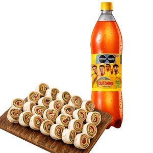 SANDW WRAP JAMON/QUESO 300g