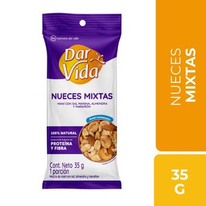 Mezcla DAR VIDA Mani Sal Marina Almendra Maran (35 gr)