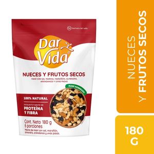 Mezcla DAR VIDA Mani Sal Maranon Almendra (180 gr)