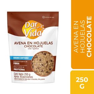 Avena Hojuelas Chips Chocolate Chia DAR VIDA 250 gr