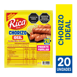 Chorizo RICA ideal (1000 gr)