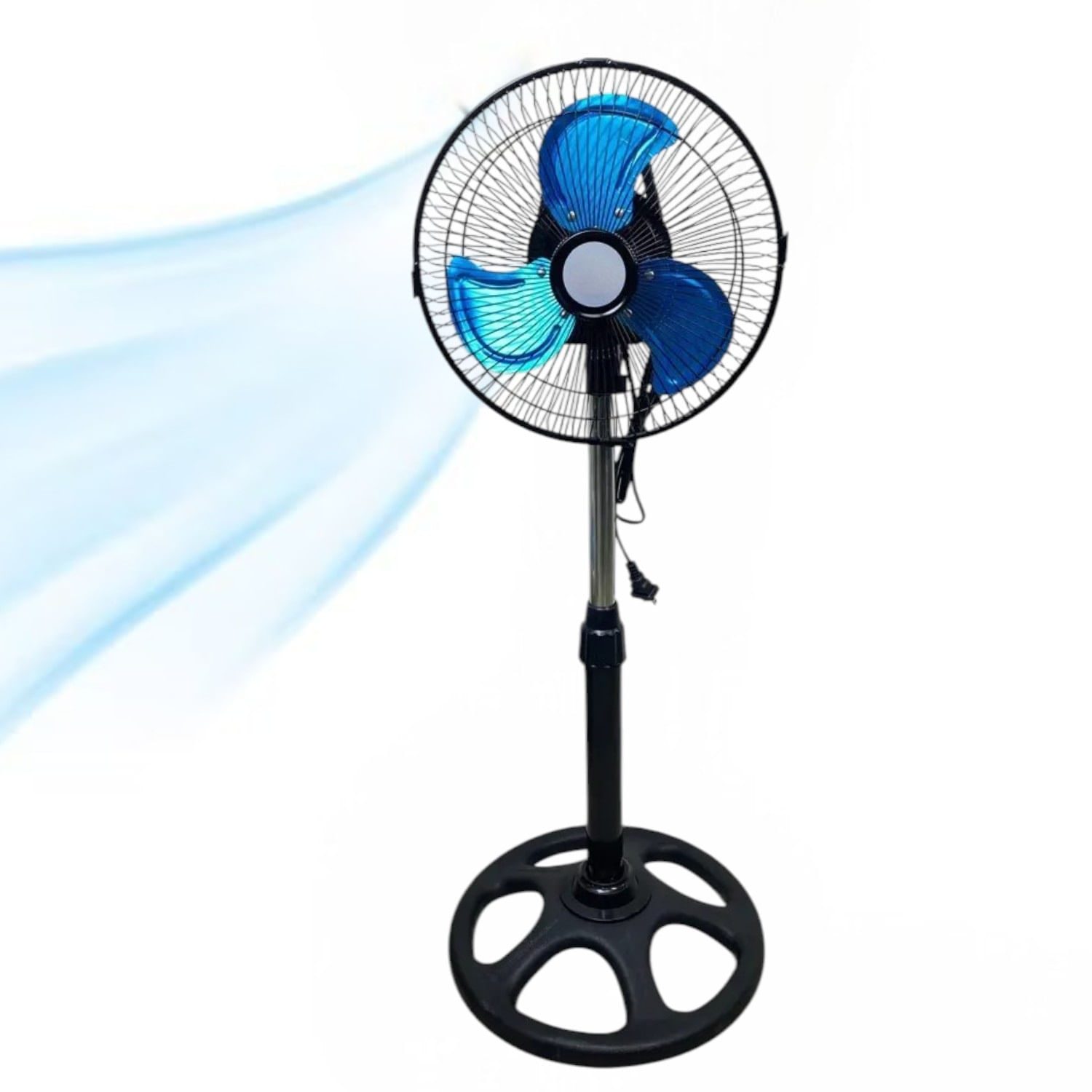 Ventilador Pedestal 3 Velocidades Aire Fresco Hogar
