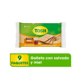 GALLETA TOSH MIEL FIT 243g