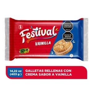GALLETA FESTIVAL 403 g, VAINILLA