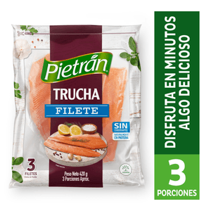Trucha Pietrán Filete x 420 g