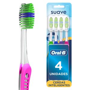 Cepillo de dientes ORALB indicator suave (4 und)