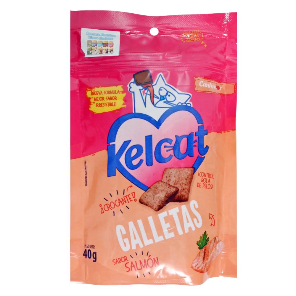 GALLETA CANAMOR KELCAT SALMON 40G