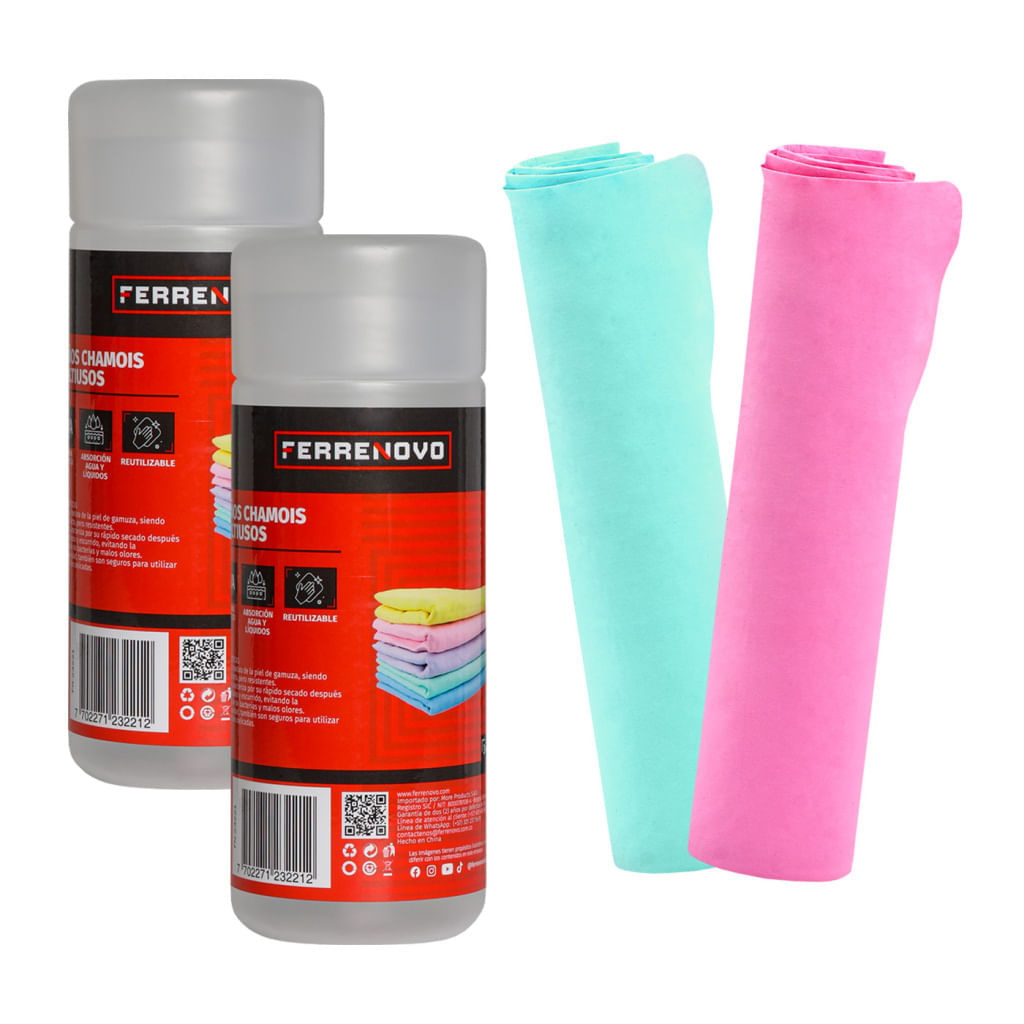 Set x2 Paños Chamois Multiusos Ferrenovo