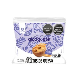 Snack Alcaguete Mini Palitos Queso 6Und 20g c/u