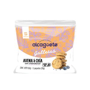 Galleta Alcaguete Avena y Chía 150 G