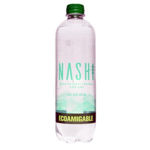 Agua Nashi C/Gas 600 ml