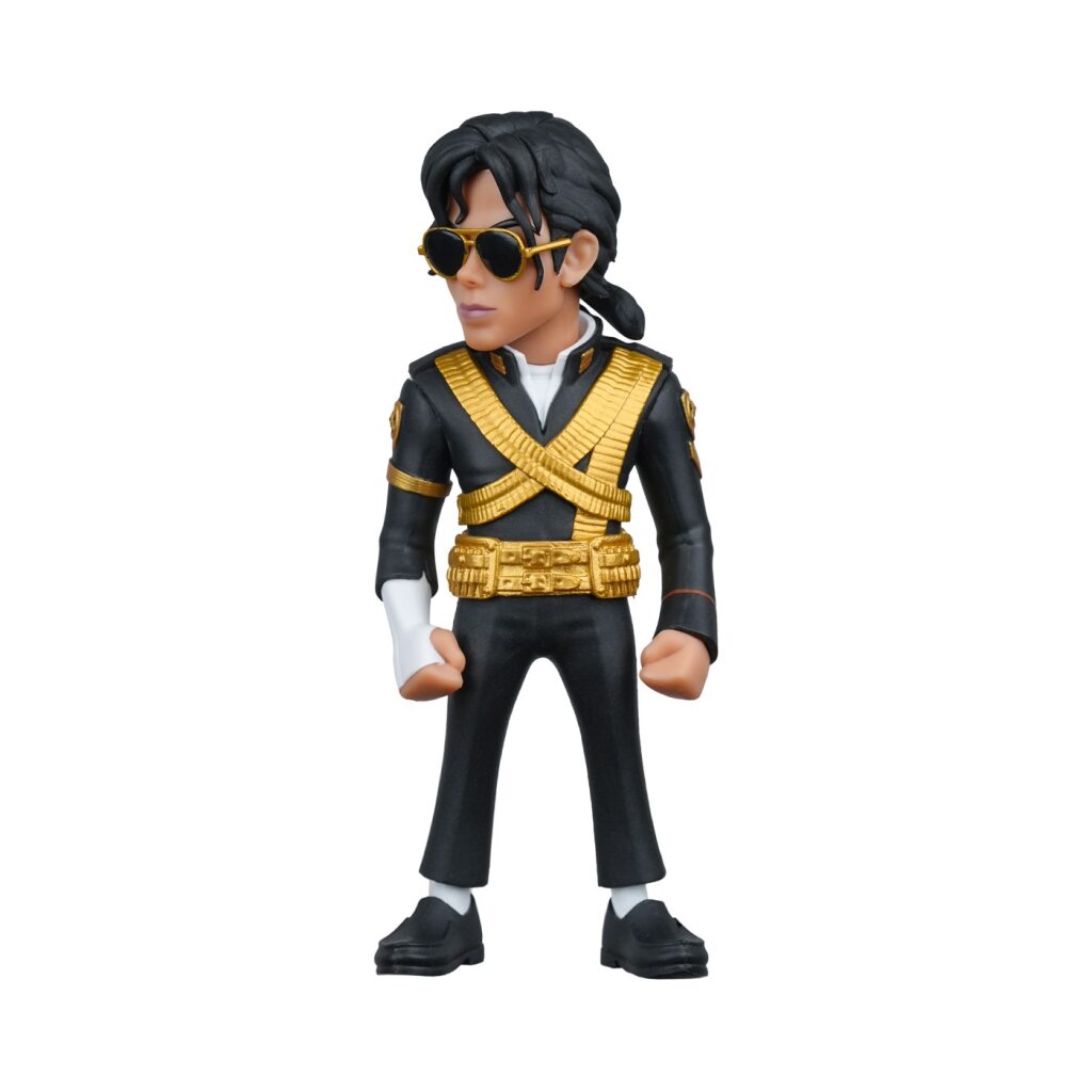 Imagen de Figura Coleccionable Michael Jackson Gold History Minix 12 cm