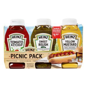 SALSA TOM HEINZ+MOSTZ+SWEET REALSH 1561g