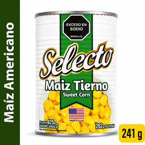Maíz SELECTO tierno dulce (148 gr)
