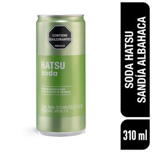 Soda Hatsu Sandía Albahaca Latax310 ml
