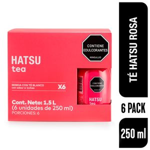 Té Hatsu Rosas SixPack x 250 ml
