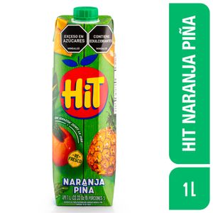 Refresco HIT naranja piña caja (1000 ml)