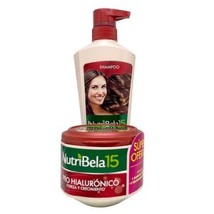 Shampoo Nutribela 400 Ml + Tratamiento Pro Hialurónico 300 Ml