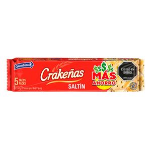 Galleta Crakeñas Saltin x 437 g