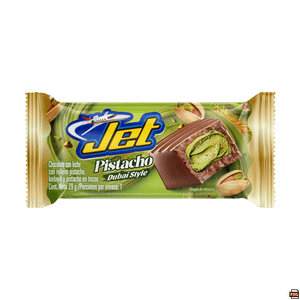 Chocolate Relleno Dubai JET JET Chocolatina (29 gr)