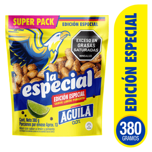 Maní LA ESPECIAL limón pimienta (380 gr)