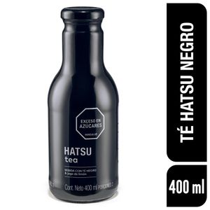 Té Hatsu Negro Botella x 400 ml