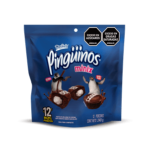 Minix pinguinos Marinela X12 Und (240g)