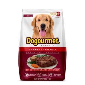 Alimento Perro Dogourmet Adulto Carne Parrilla 1 Kg
