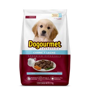 Alimento Perro Dogourmet Cachorros Leche Deslactosada 2 Kg