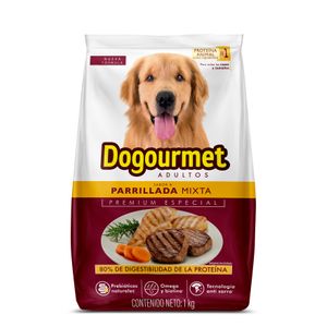 Alimento Perro Dogourmet Adultos Parrillada Mixta 1 Kg