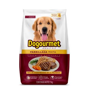 Alimento Perro Dogourmet Adultos Parrillada Mixta 2 Kg