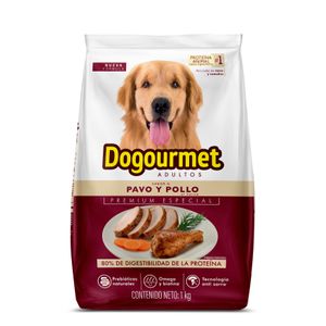 Alimento Perro Dogourmet Adultos Pavo Pollo 1 Kg