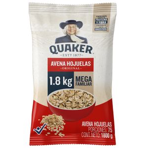 Avena Quaker Hojuelas Mega Familiar x 1800 g