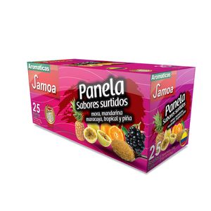 Aromatica Samoa Panela Surtida 25 un 150 g