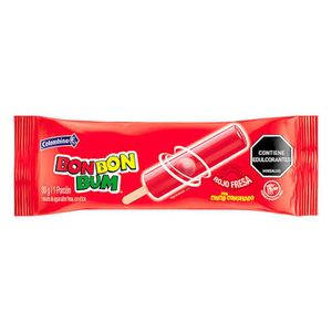Paleta COLOMBINA sabor a bon bon bum (80 gr)