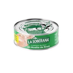 Atún LA SOBERANA lomos en aceite (91 gr)