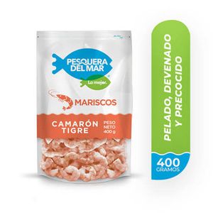 Camarón Pesquera del Mar Tigre Cultivo 400 G