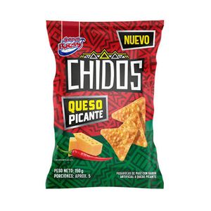 Pasabocas CHIDOS sabor queso picante (150 gr)