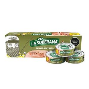 Atún LA SOBERANA en aceite de oliva (156 gr)