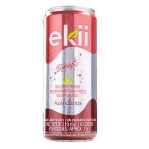 Bebida EKII sabor arándanos lata (310 ml)
