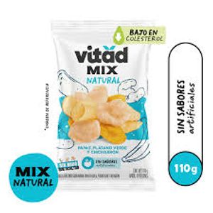 Pasabocas VITAD naturales (110 gr)