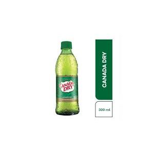 Gaseosa CANADA DRY ginger ale botella vidrio (300 ml)